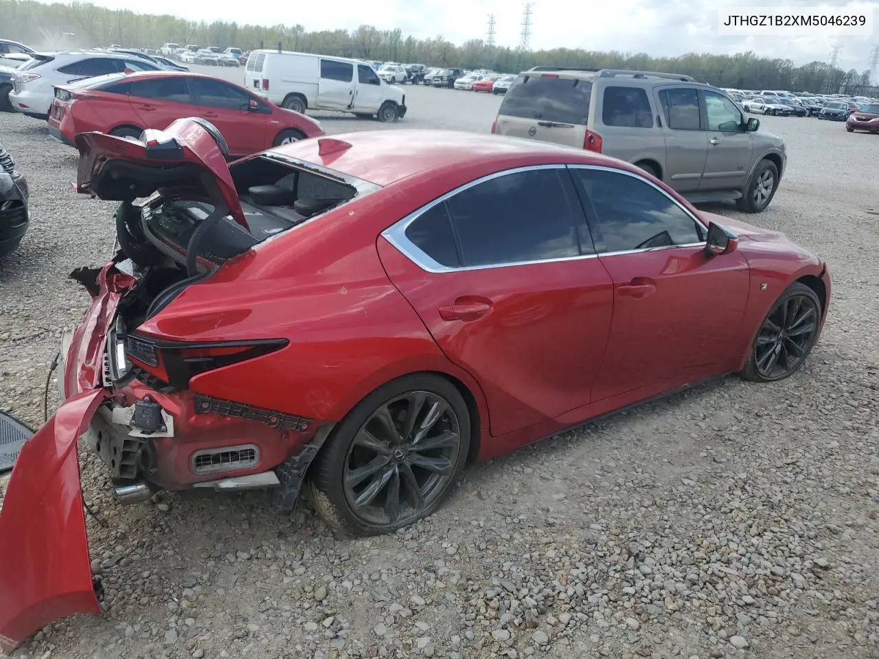 2021 Lexus Is 350 F Sport VIN: JTHGZ1B2XM5046239 Lot: 51335485