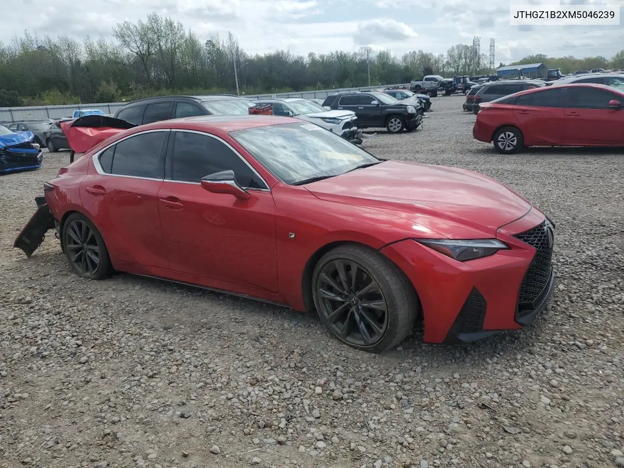 2021 Lexus Is 350 F Sport VIN: JTHGZ1B2XM5046239 Lot: 51335485