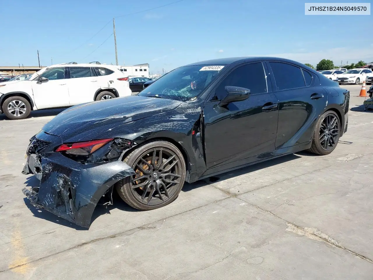 2022 Lexus Is 350 F Sport VIN: JTHSZ1B24N5049570 Lot: 62904335