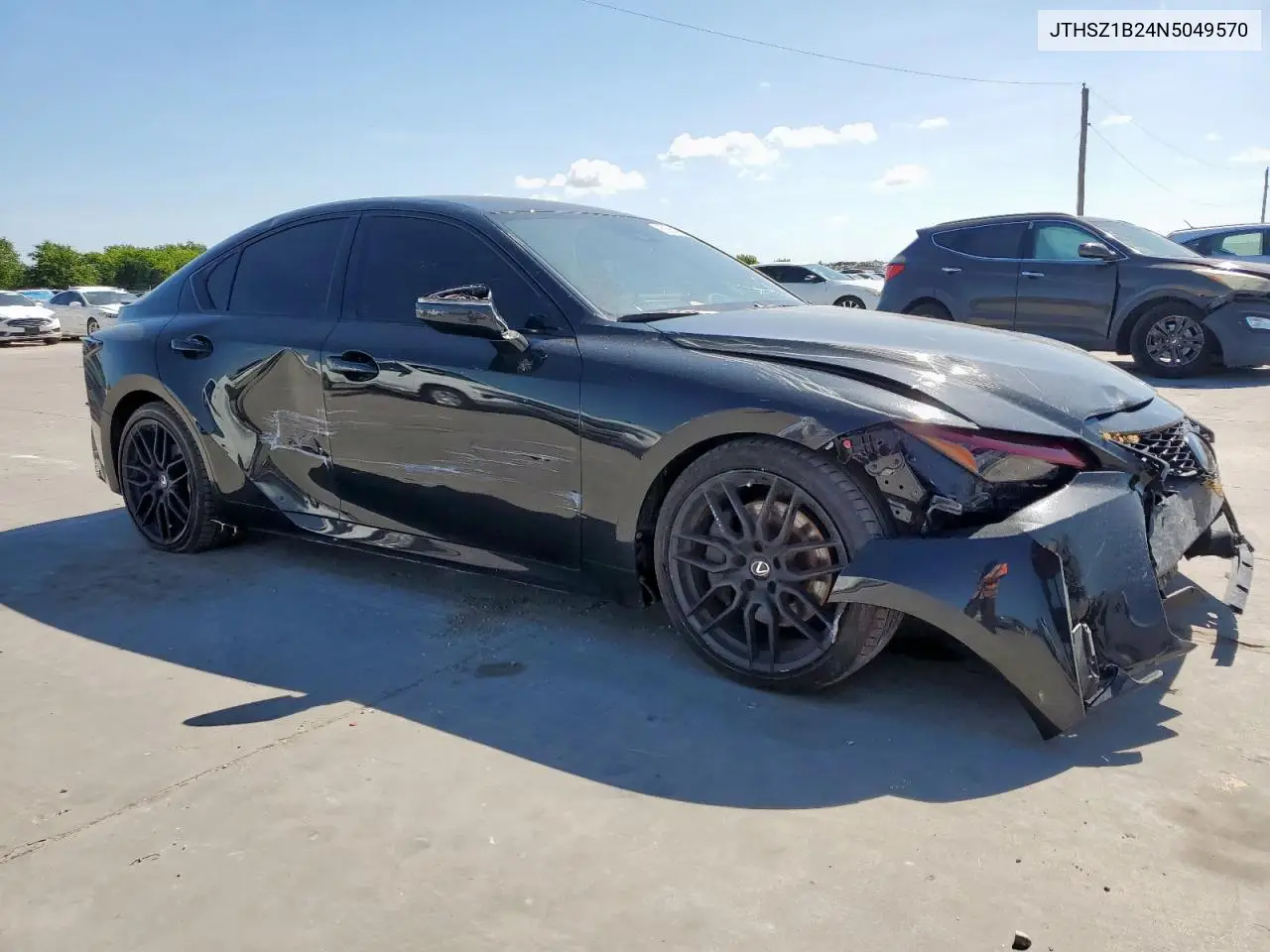 2022 Lexus Is 350 F Sport VIN: JTHSZ1B24N5049570 Lot: 62904335