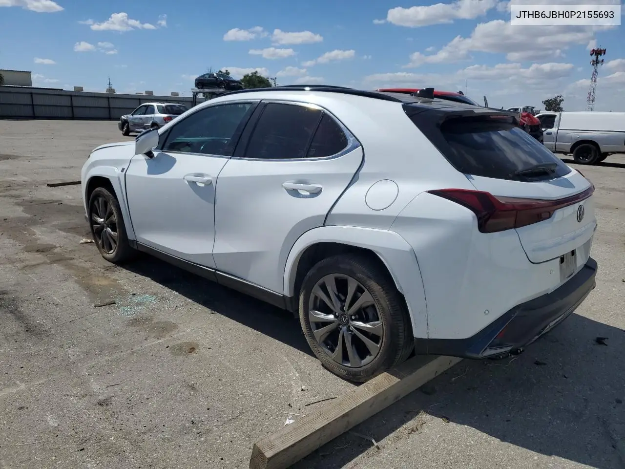 2023 Lexus Ux 250H Base VIN: JTHB6JBH0P2155693 Lot: 56769475