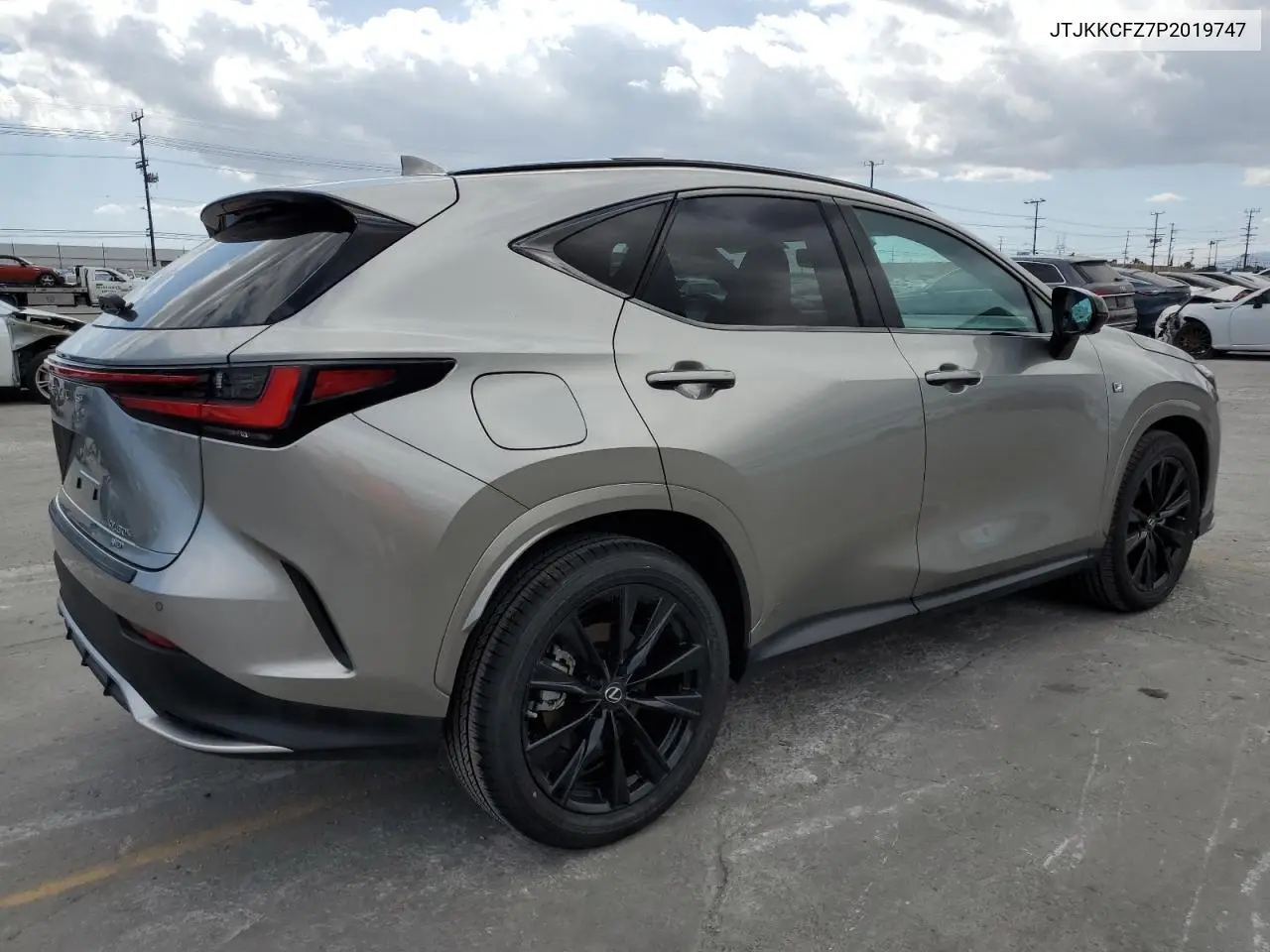 2023 Lexus Nx 450H VIN: JTJKKCFZ7P2019747 Lot: 56913225