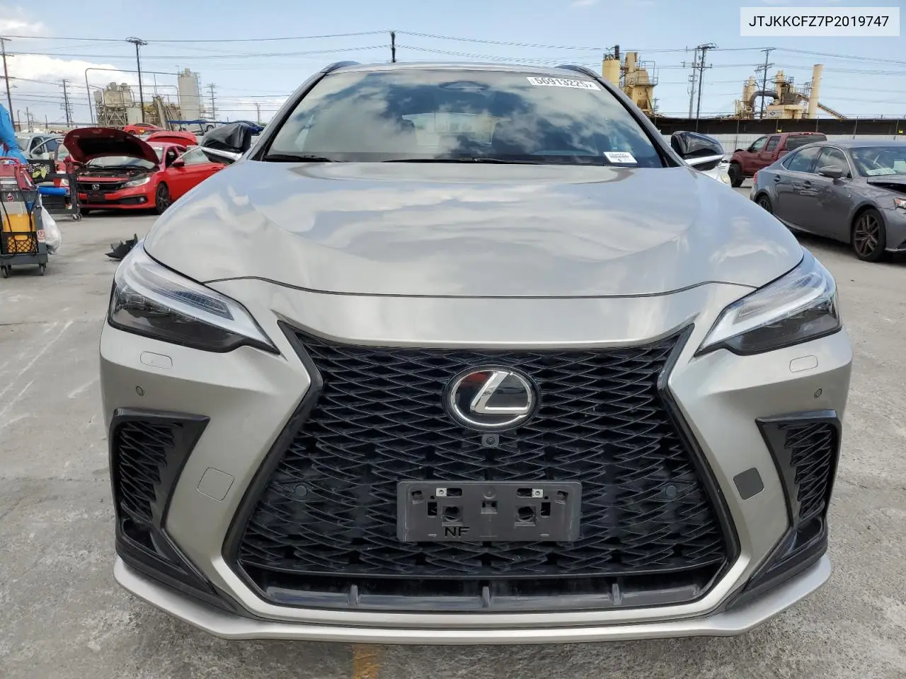 2023 Lexus Nx 450H VIN: JTJKKCFZ7P2019747 Lot: 56913225