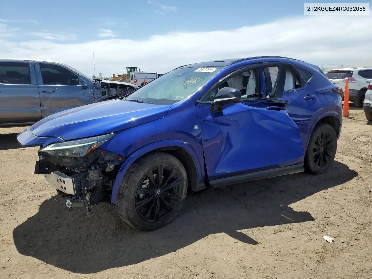 2024 Lexus Nx 350 Luxury VIN: 2T2KGCEZ4RC032056 Lot: 56957655