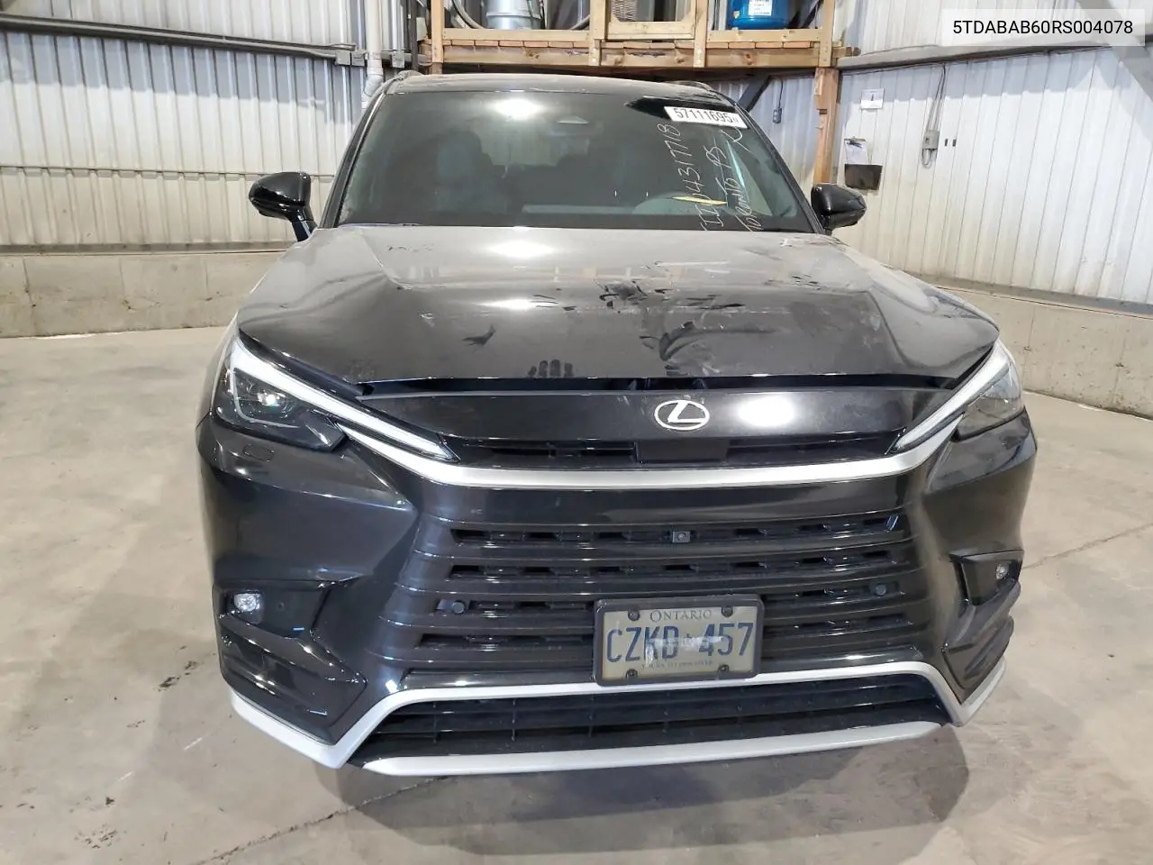 2024 Lexus Tx 500H F Sport Premium VIN: 5TDABAB60RS004078 Lot: 57111695