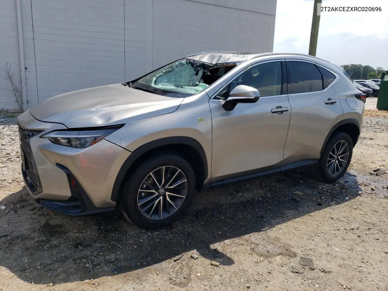 2024 Lexus Nx 350H Base VIN: 2T2AKCEZXRC020696 Lot: 62478075