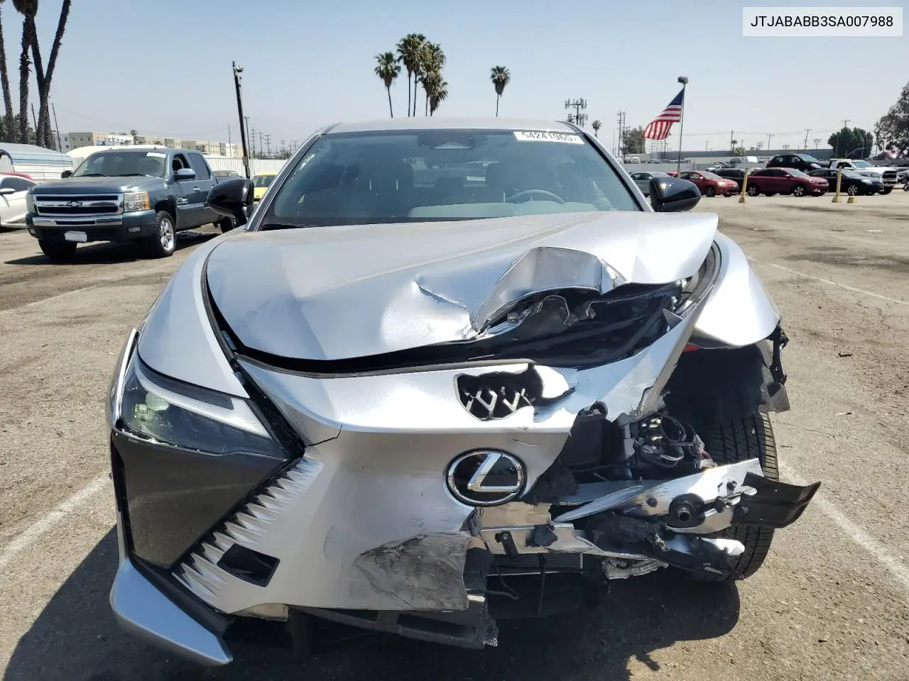 2025 Lexus Rz 300E VIN: JTJABABB3SA007988 Lot: 54241965