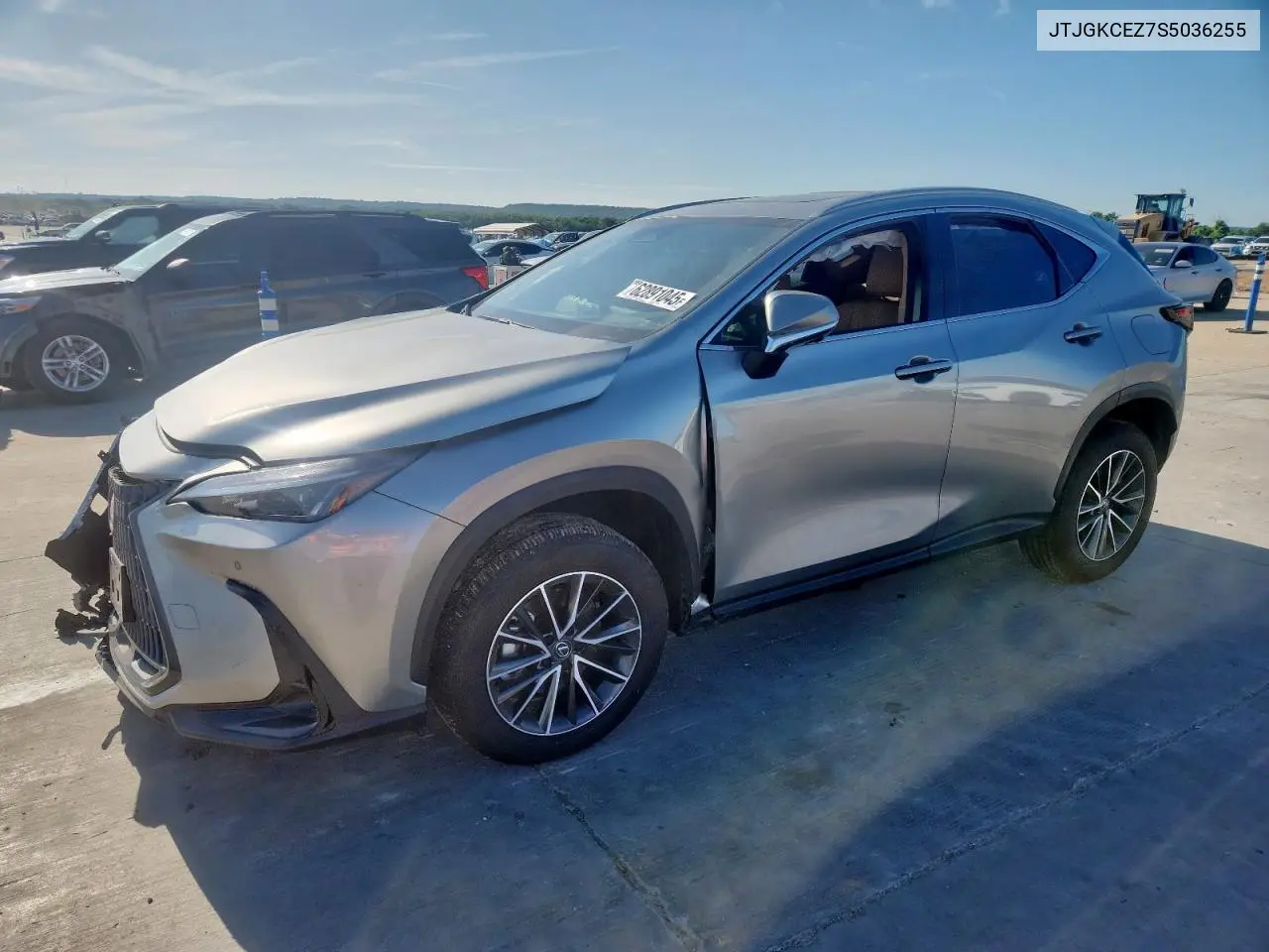 2025 Lexus Nx 350H Base VIN: JTJGKCEZ7S5036255 Lot: 62891045