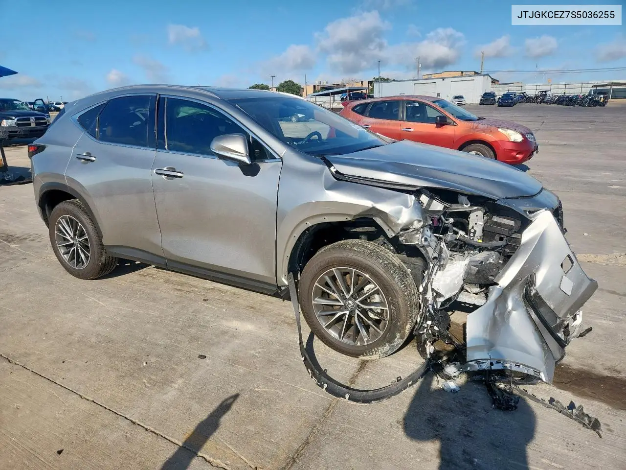 2025 Lexus Nx 350H Base VIN: JTJGKCEZ7S5036255 Lot: 62891045
