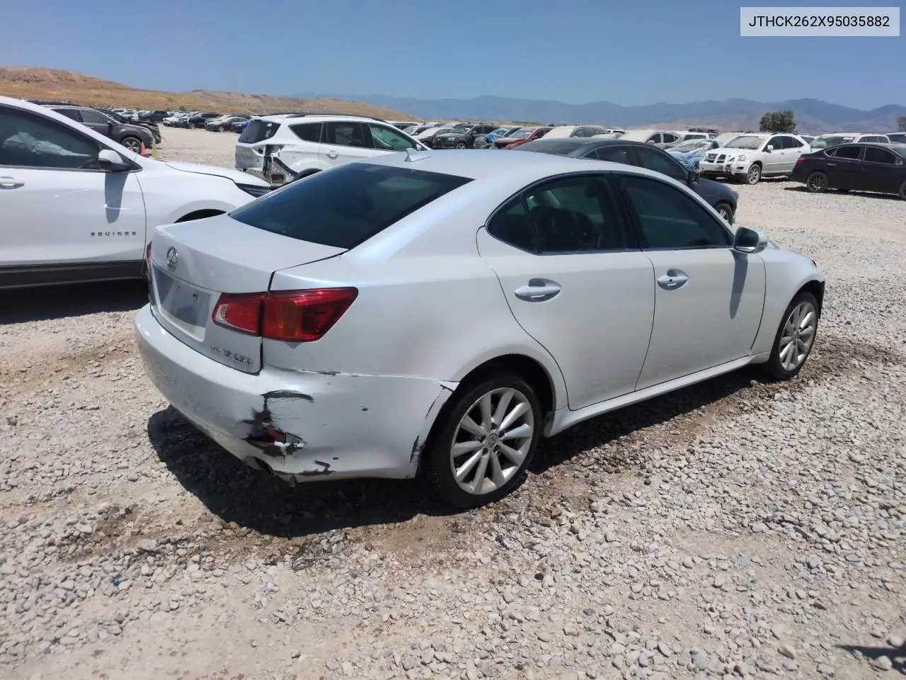 2009 Lexus Is 250 VIN: JTHCK262X95035882 Lot: 61419275
