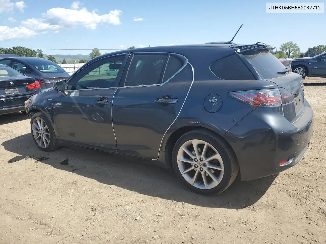 2011 Lexus Ct 200 VIN: JTHKD5BH5B2037712 Lot: 52047405