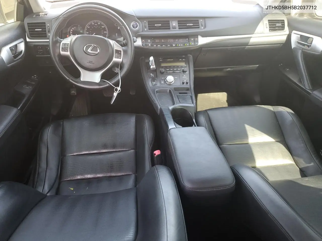 2011 Lexus Ct 200 VIN: JTHKD5BH5B2037712 Lot: 52047405