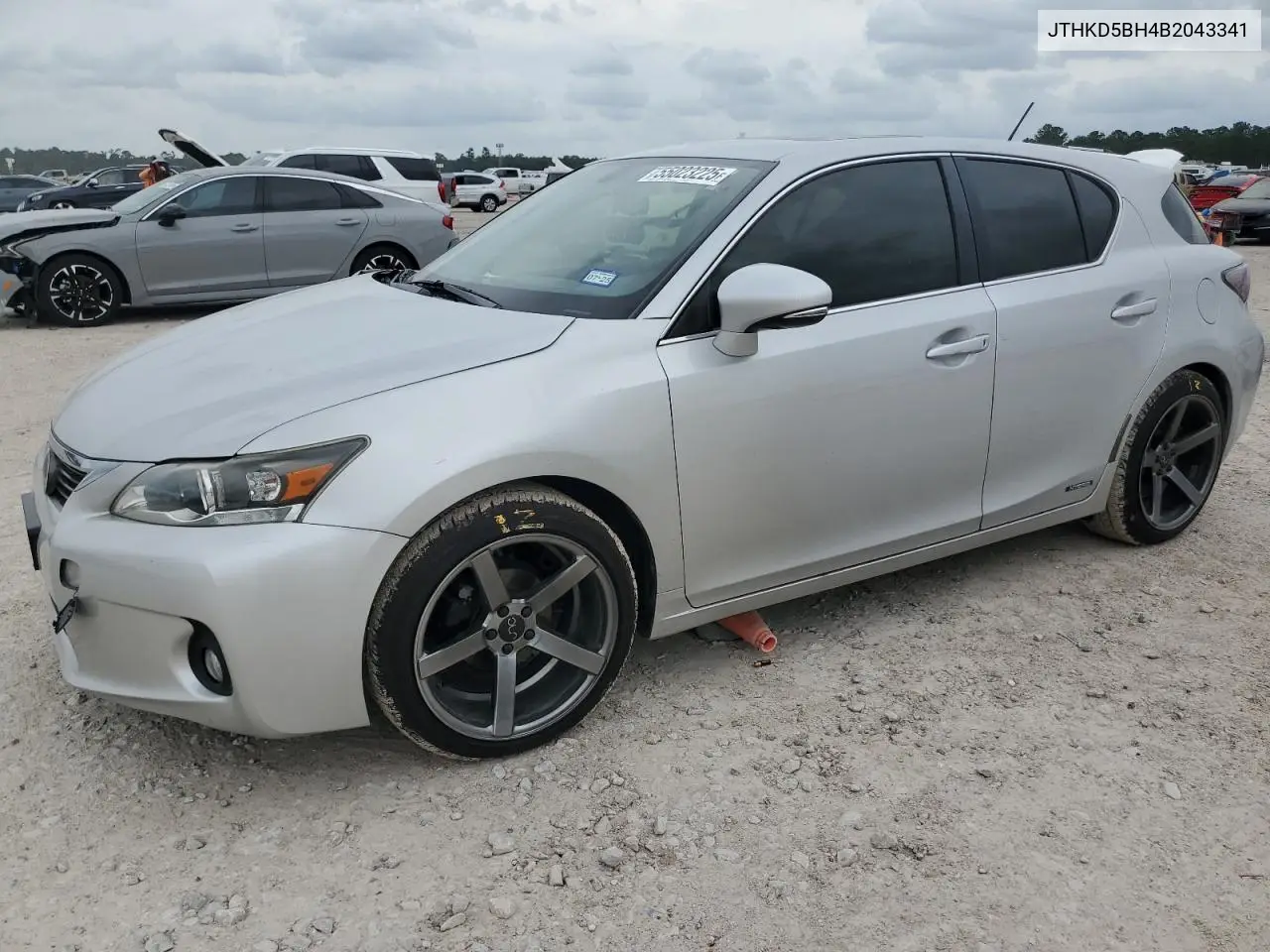 2011 Lexus Ct 200 VIN: JTHKD5BH4B2043341 Lot: 55023225