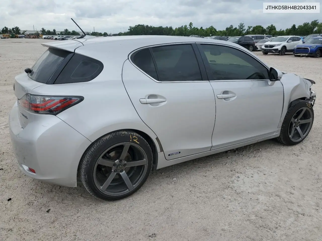 2011 Lexus Ct 200 VIN: JTHKD5BH4B2043341 Lot: 55023225
