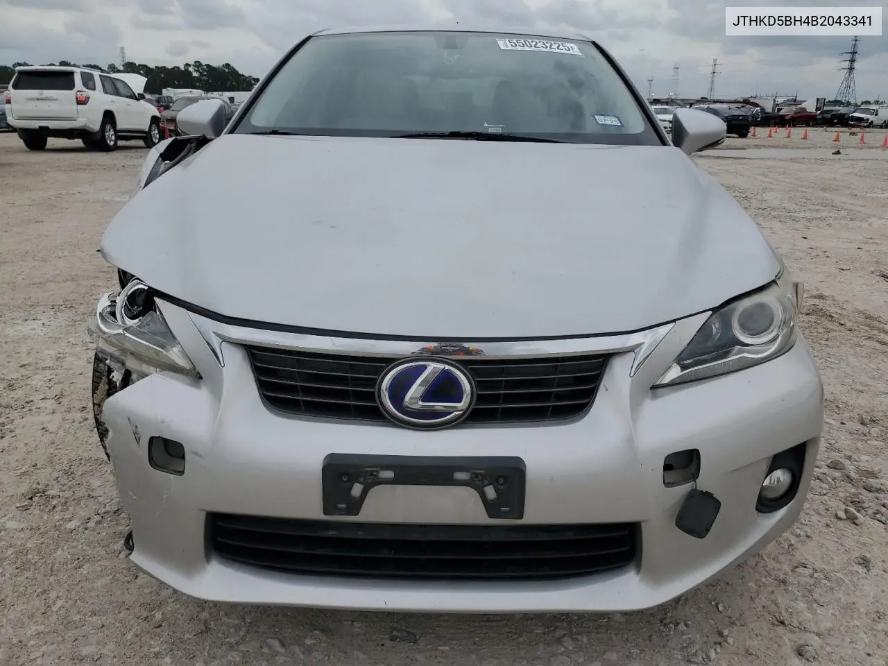 2011 Lexus Ct 200 VIN: JTHKD5BH4B2043341 Lot: 55023225