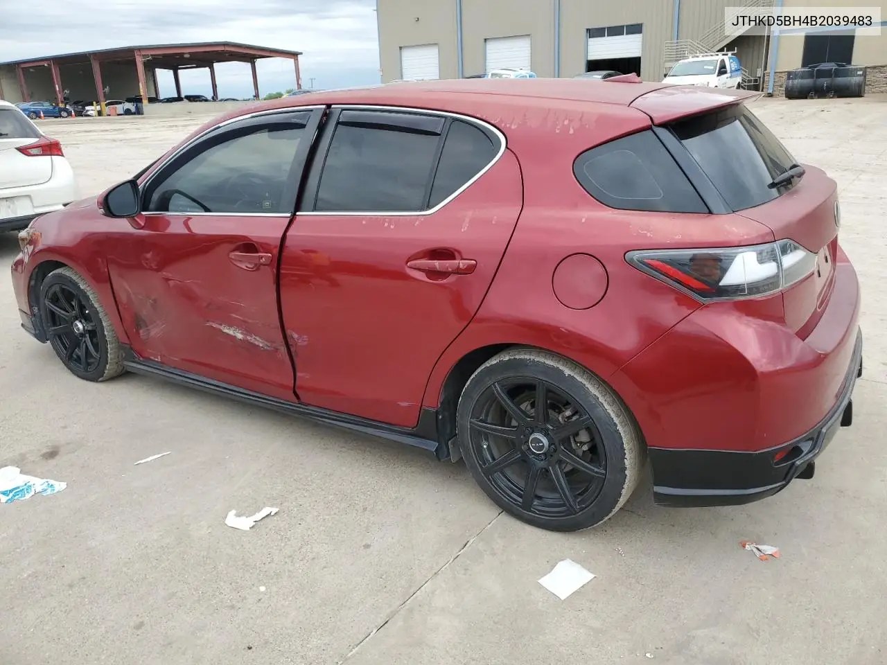 2011 Lexus Ct 200 VIN: JTHKD5BH4B2039483 Lot: 55633395