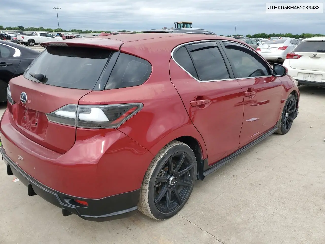 2011 Lexus Ct 200 VIN: JTHKD5BH4B2039483 Lot: 55633395