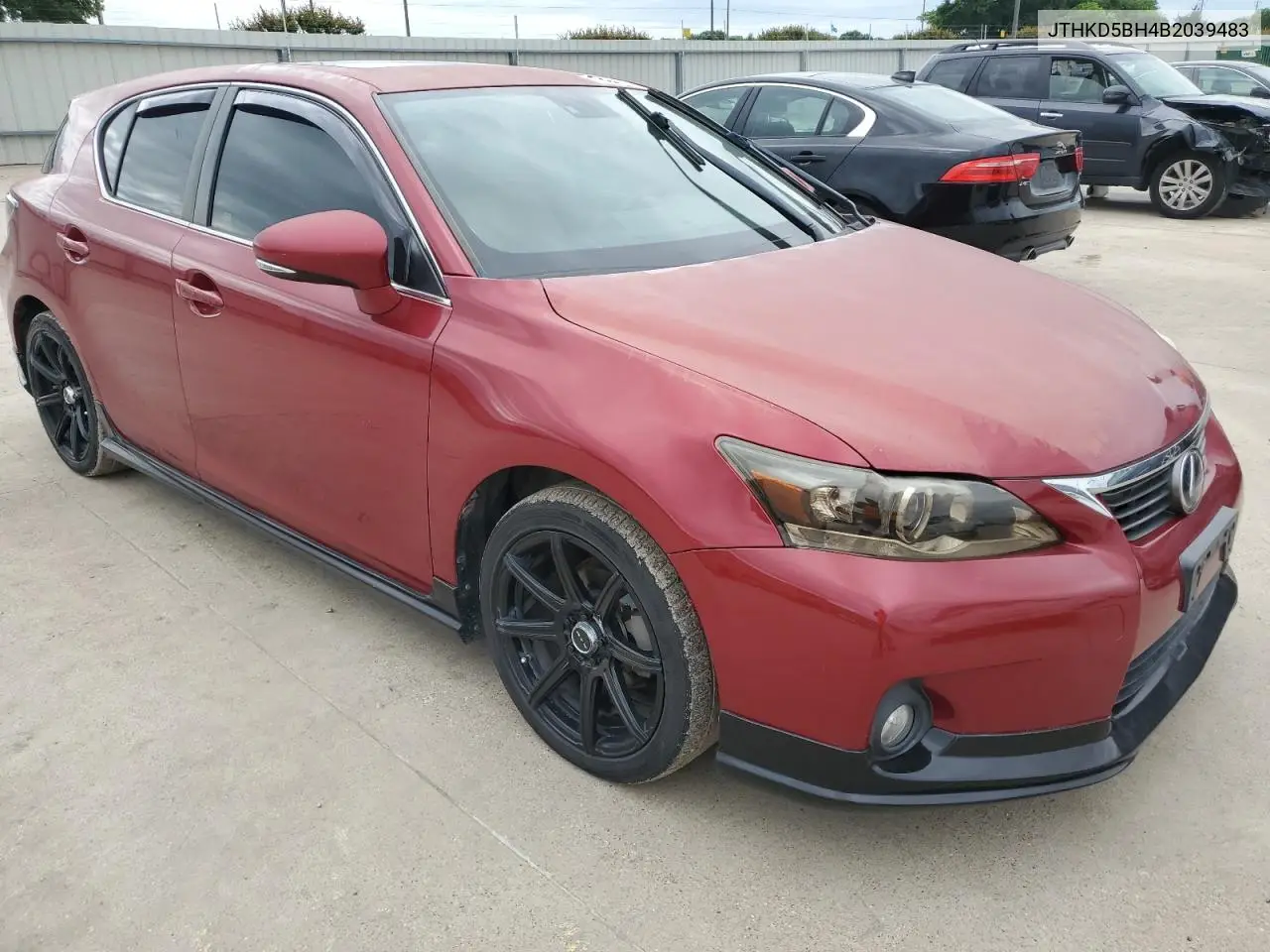 2011 Lexus Ct 200 VIN: JTHKD5BH4B2039483 Lot: 55633395
