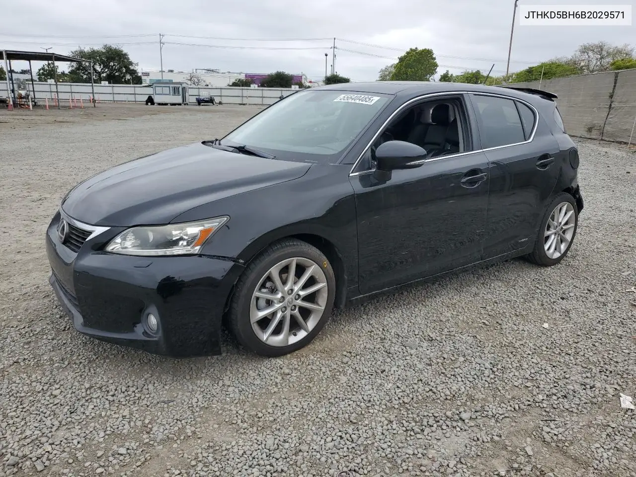 2011 Lexus Ct 200 VIN: JTHKD5BH6B2029571 Lot: 55640485