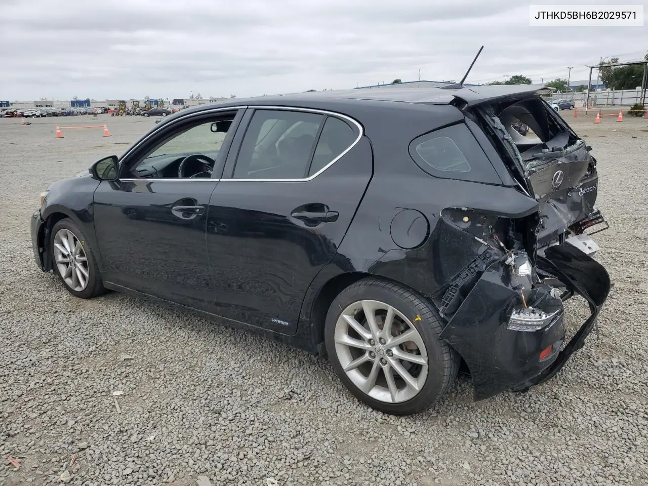 2011 Lexus Ct 200 VIN: JTHKD5BH6B2029571 Lot: 55640485