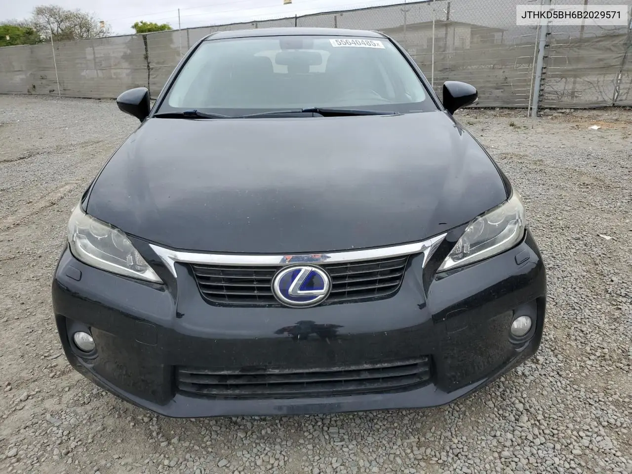 2011 Lexus Ct 200 VIN: JTHKD5BH6B2029571 Lot: 55640485