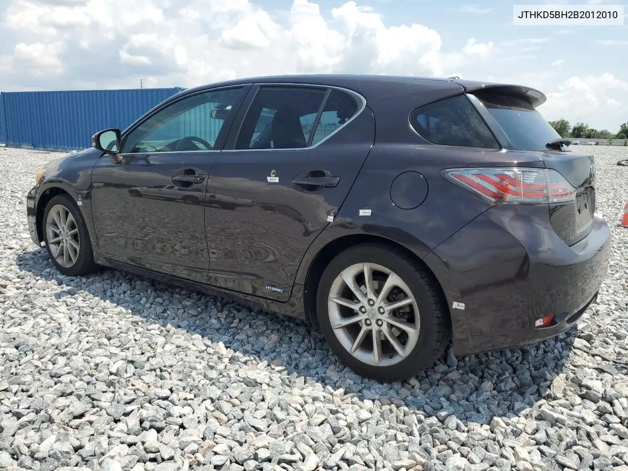 2011 Lexus Ct 200 VIN: JTHKD5BH2B2012010 Lot: 55723555