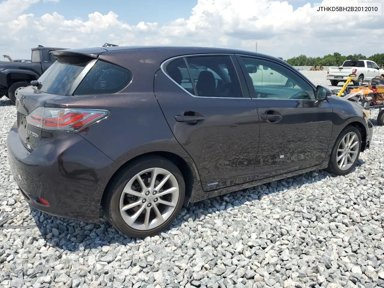 2011 Lexus Ct 200 VIN: JTHKD5BH2B2012010 Lot: 55723555