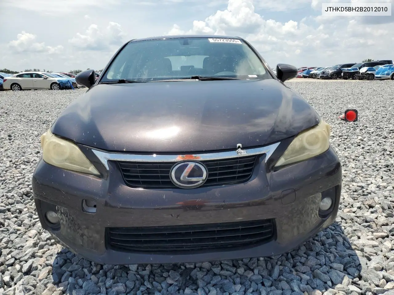 2011 Lexus Ct 200 VIN: JTHKD5BH2B2012010 Lot: 55723555
