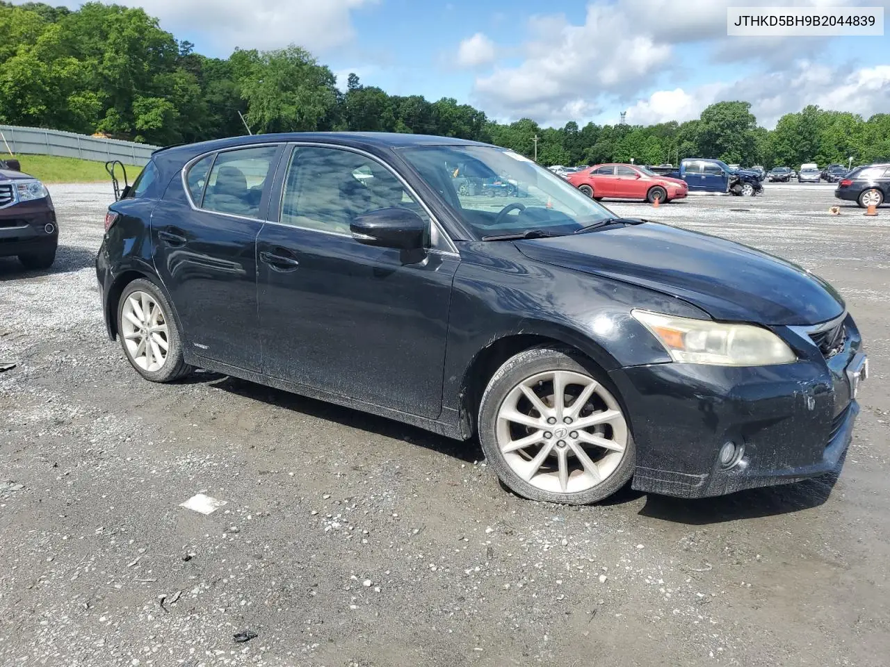 2011 Lexus Ct 200 VIN: JTHKD5BH9B2044839 Lot: 56997975