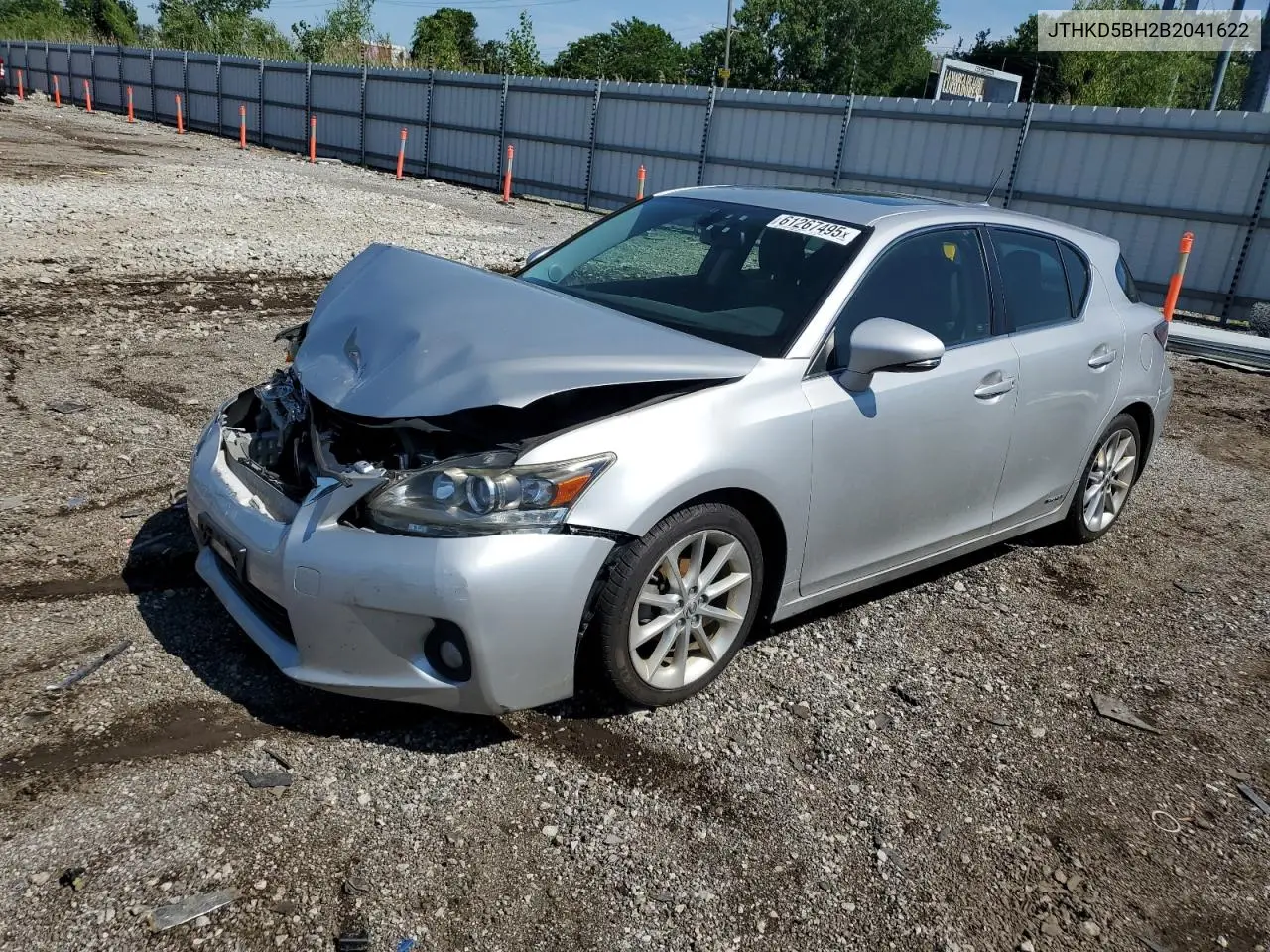 2011 Lexus Ct 200 VIN: JTHKD5BH2B2041622 Lot: 61267495