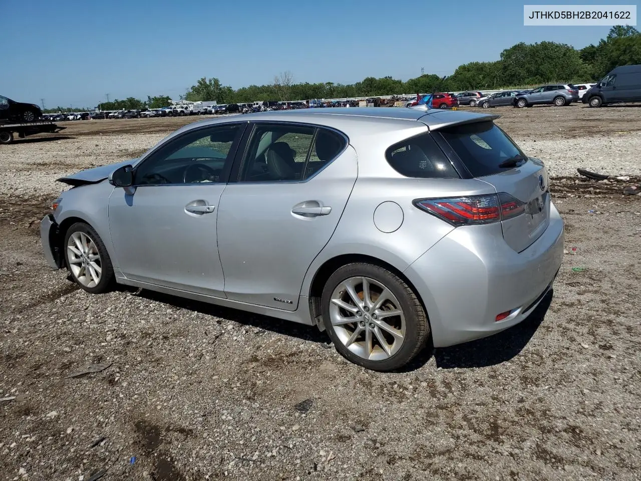 2011 Lexus Ct 200 VIN: JTHKD5BH2B2041622 Lot: 61267495