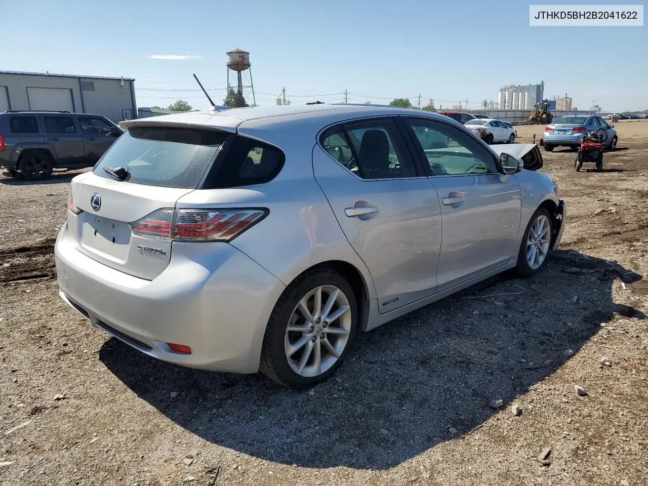 2011 Lexus Ct 200 VIN: JTHKD5BH2B2041622 Lot: 61267495