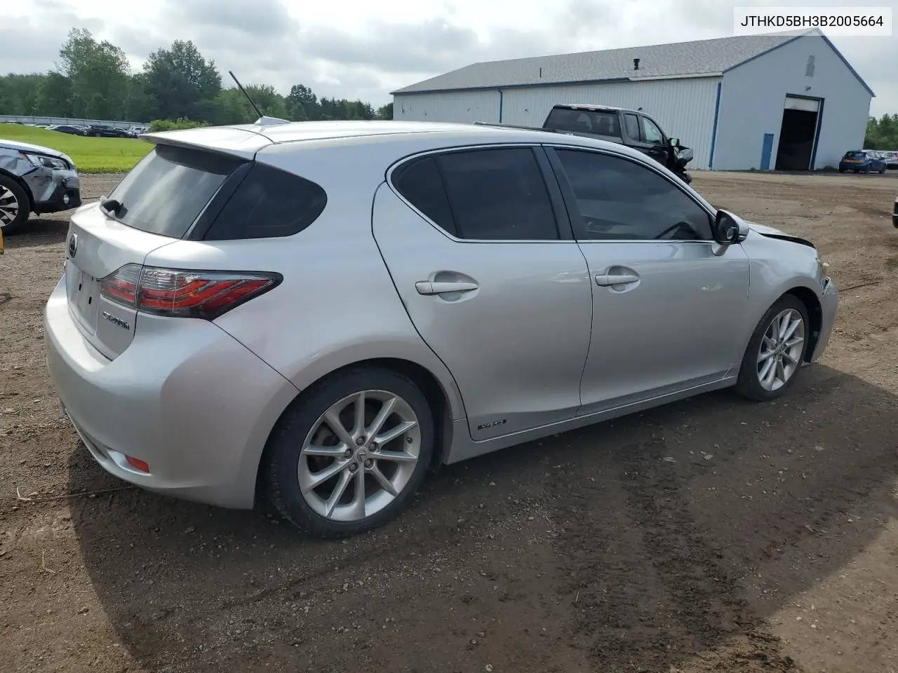 2011 Lexus Ct 200 VIN: JTHKD5BH3B2005664 Lot: 61403175