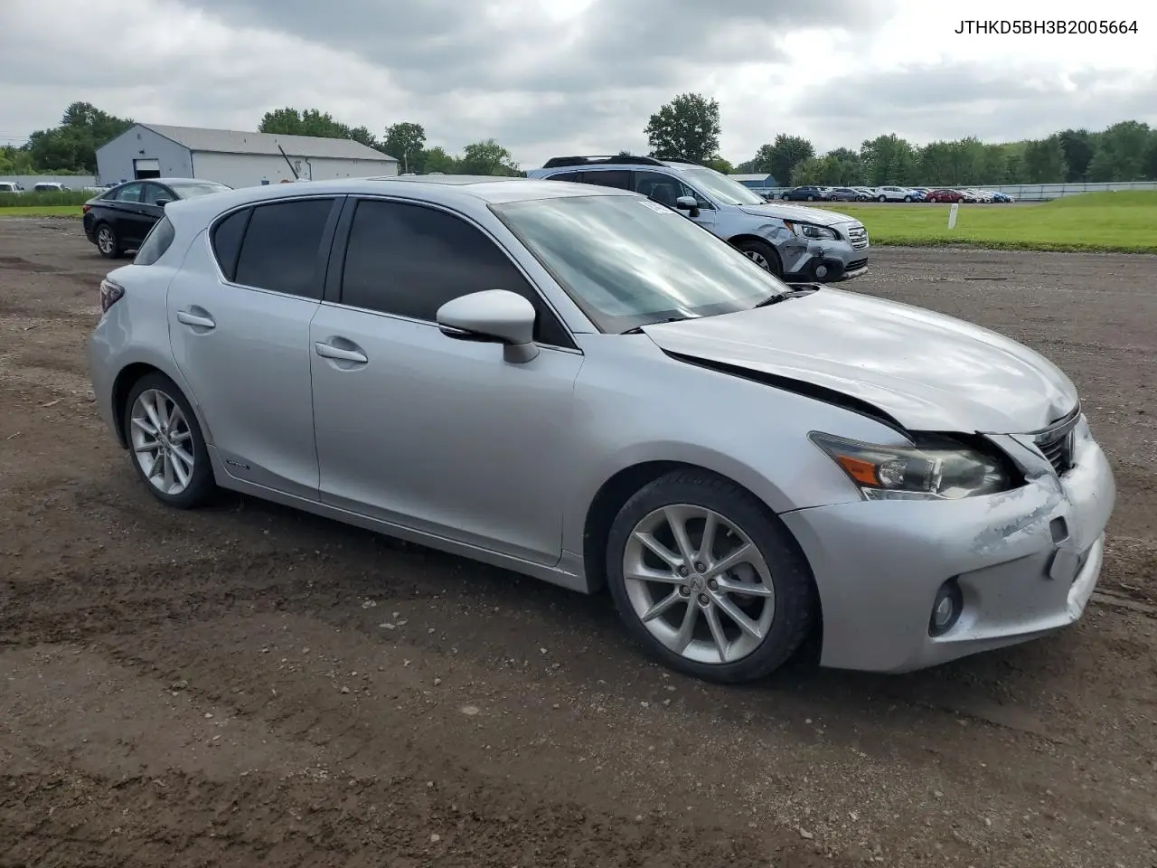 2011 Lexus Ct 200 VIN: JTHKD5BH3B2005664 Lot: 61403175
