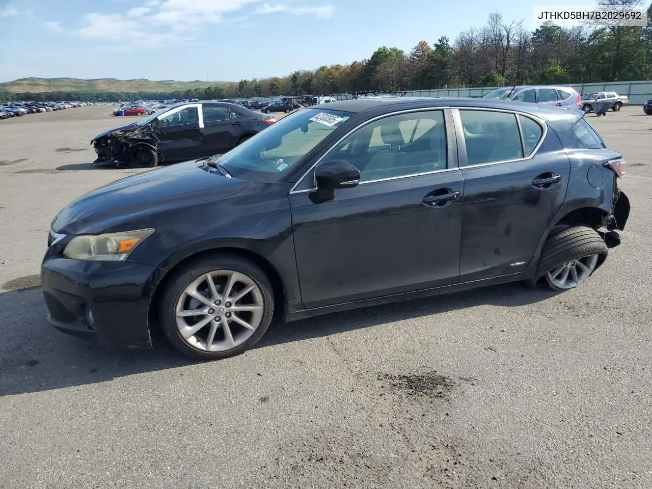 2011 Lexus Ct 200 VIN: JTHKD5BH7B2029692 Lot: 62330585