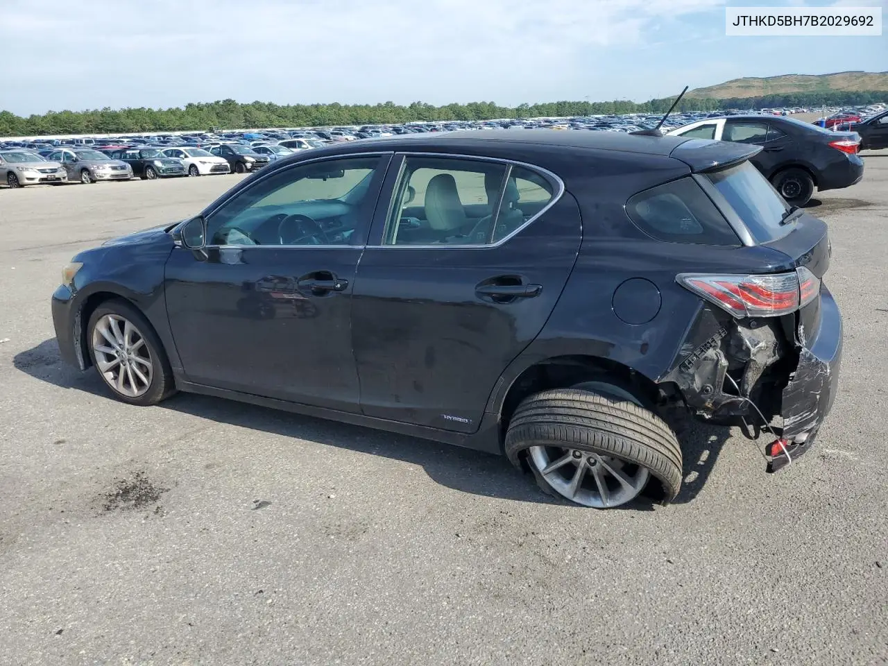 2011 Lexus Ct 200 VIN: JTHKD5BH7B2029692 Lot: 62330585