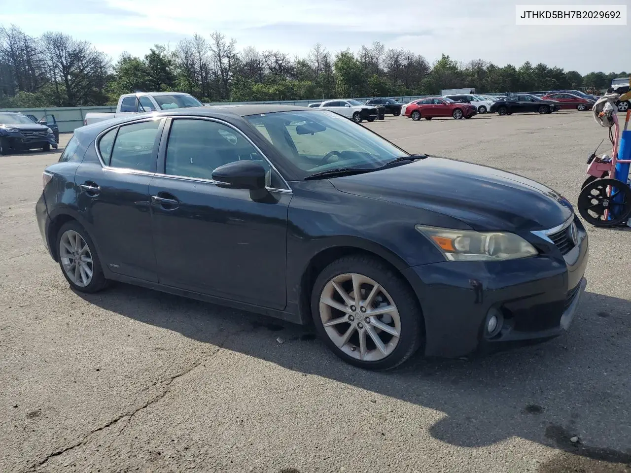 2011 Lexus Ct 200 VIN: JTHKD5BH7B2029692 Lot: 62330585