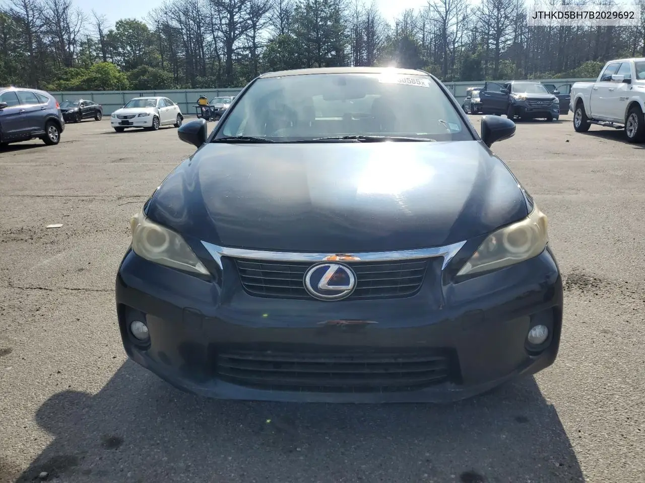 2011 Lexus Ct 200 VIN: JTHKD5BH7B2029692 Lot: 62330585