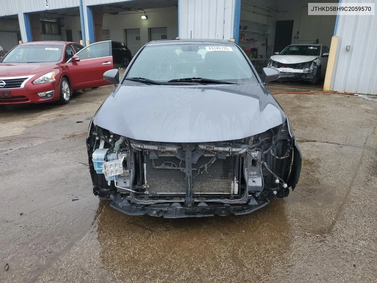 2012 Lexus Ct 200 VIN: JTHKD5BH9C2059570 Lot: 43745135