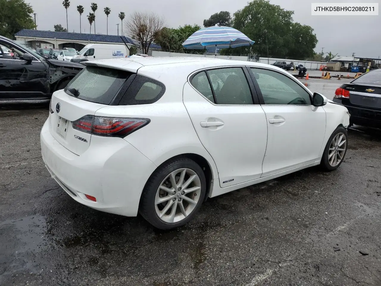 2012 Lexus Ct 200 VIN: JTHKD5BH9C2080211 Lot: 47530625