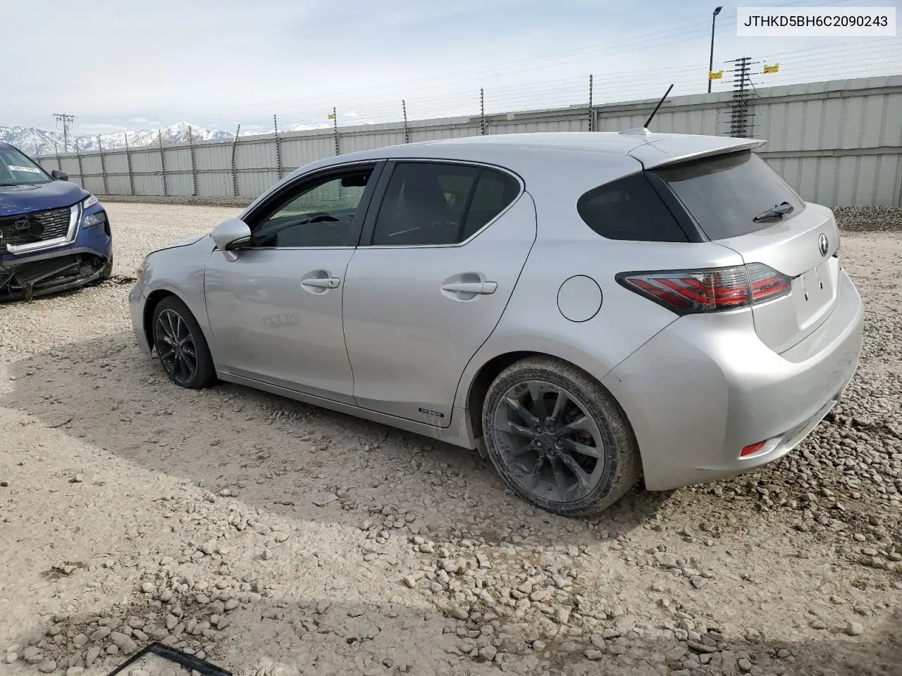 2012 Lexus Ct 200 VIN: JTHKD5BH6C2090243 Lot: 50115995