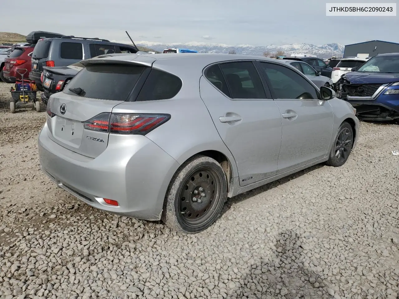 2012 Lexus Ct 200 VIN: JTHKD5BH6C2090243 Lot: 50115995