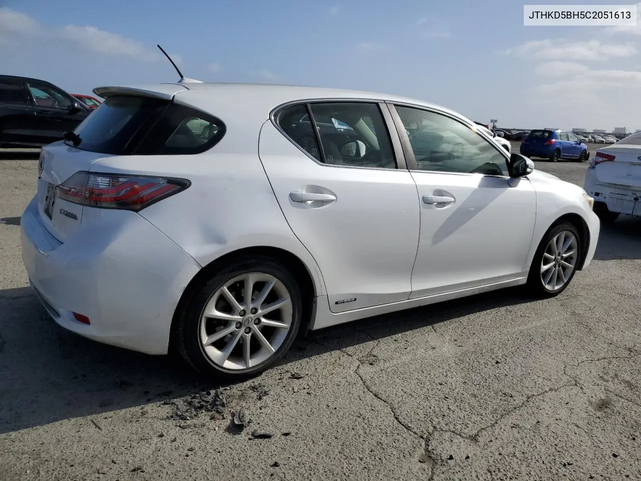 2012 Lexus Ct 200 VIN: JTHKD5BH5C2051613 Lot: 52142355