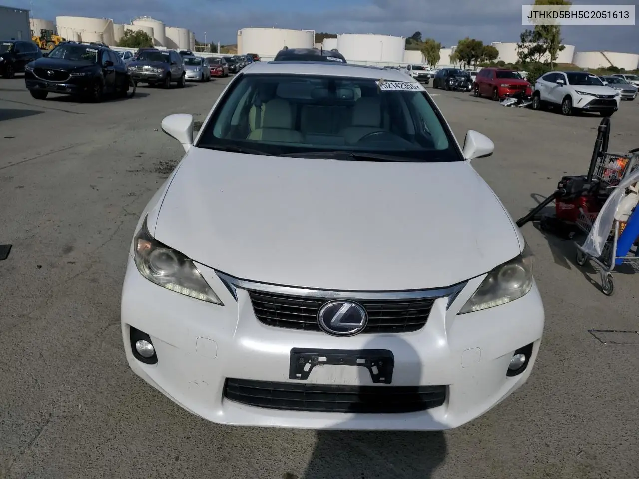 2012 Lexus Ct 200 VIN: JTHKD5BH5C2051613 Lot: 52142355