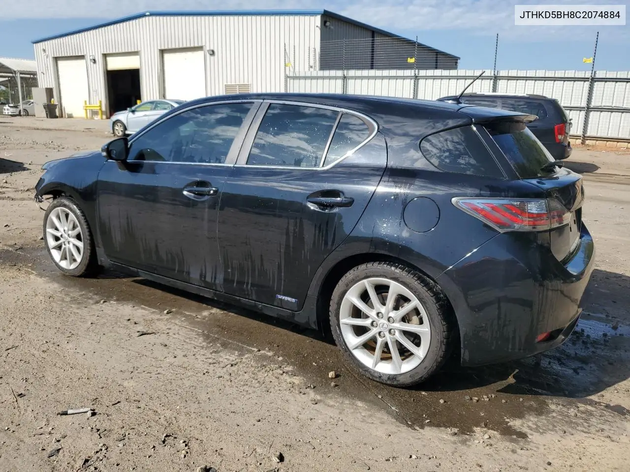 2012 Lexus Ct 200 VIN: JTHKD5BH8C2074884 Lot: 53290585
