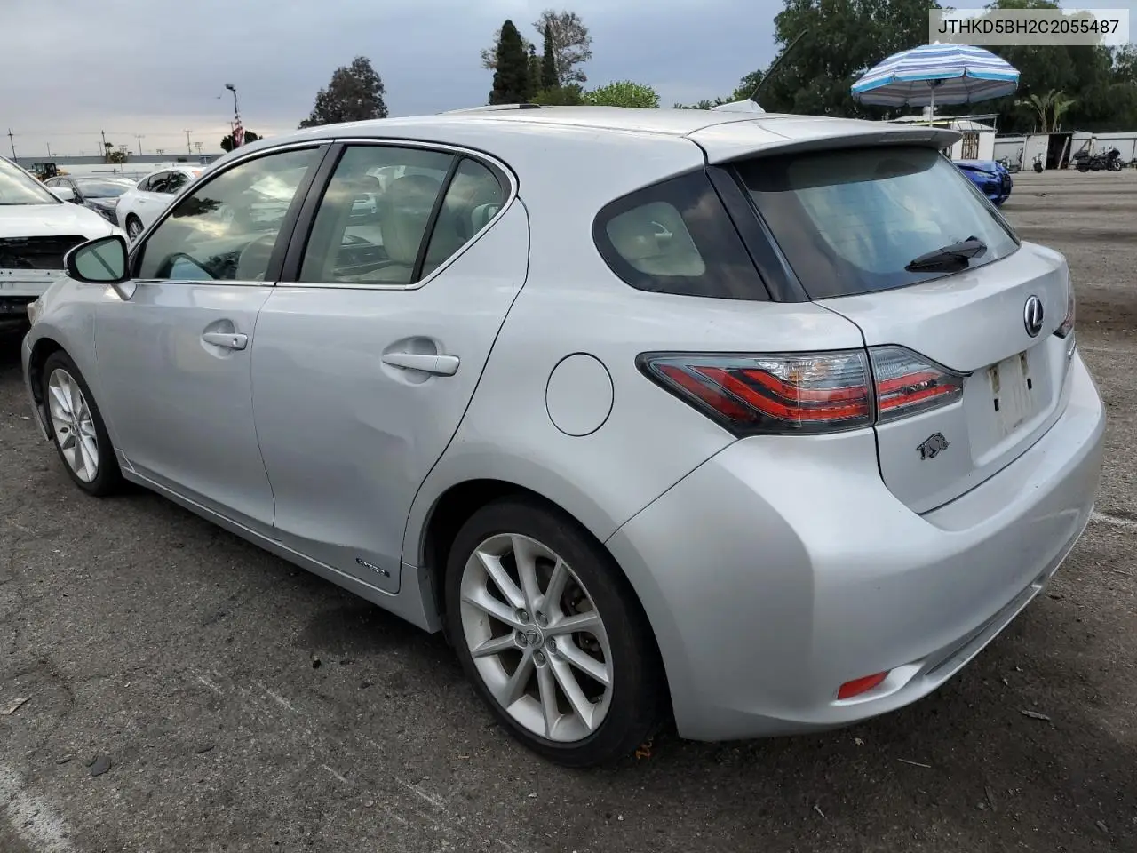 2012 Lexus Ct 200 VIN: JTHKD5BH2C2055487 Lot: 53437685