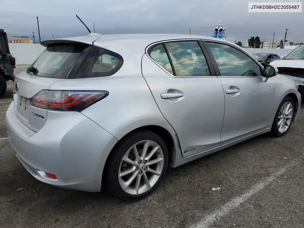 2012 Lexus Ct 200 VIN: JTHKD5BH2C2055487 Lot: 53437685