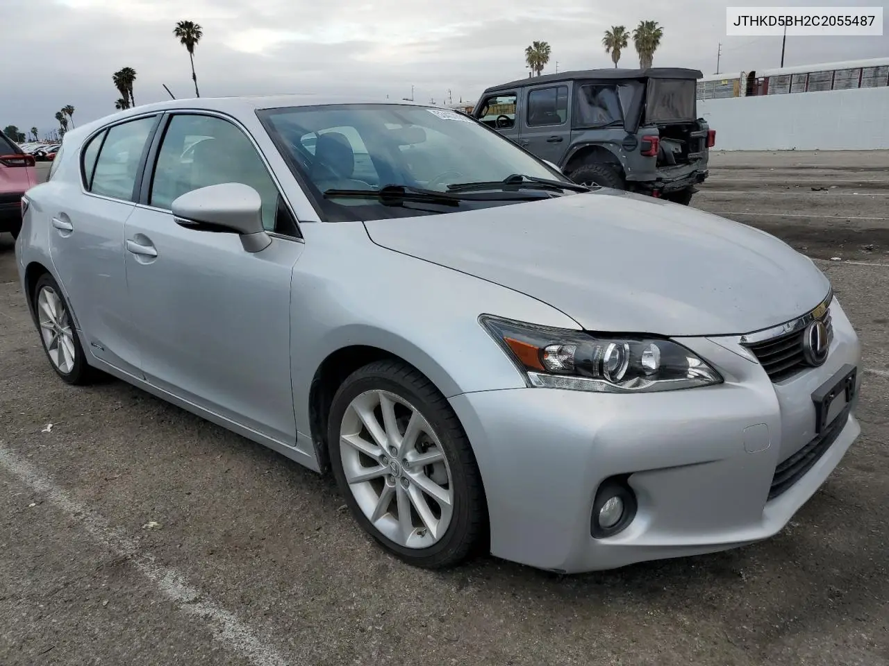 2012 Lexus Ct 200 VIN: JTHKD5BH2C2055487 Lot: 53437685