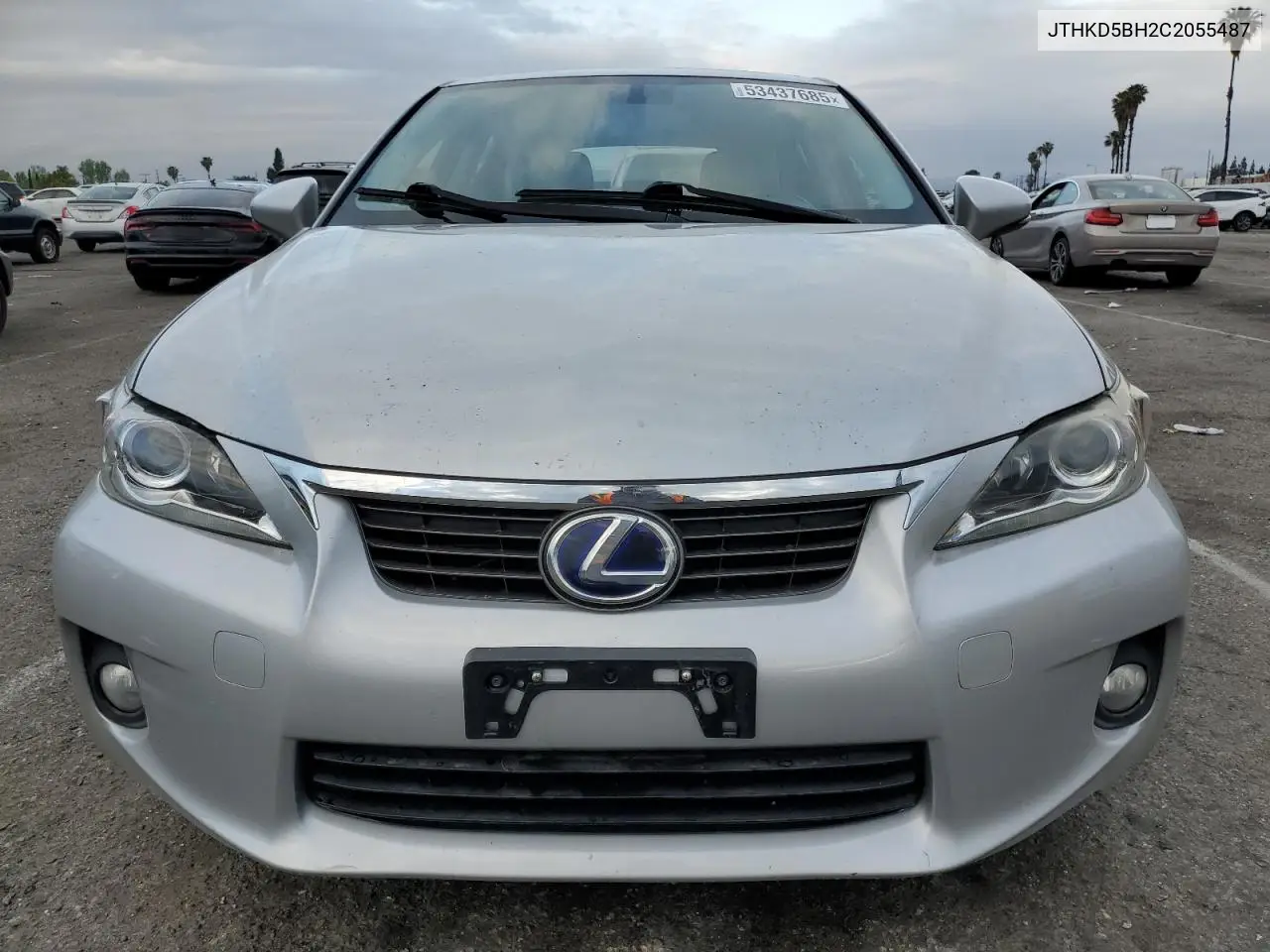 2012 Lexus Ct 200 VIN: JTHKD5BH2C2055487 Lot: 53437685