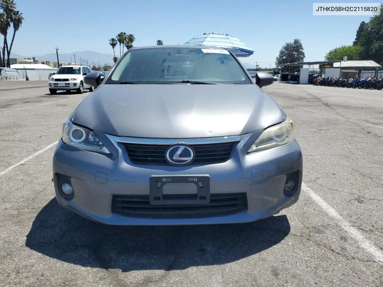 2012 Lexus Ct 200 VIN: JTHKD5BH2C2115820 Lot: 54248125